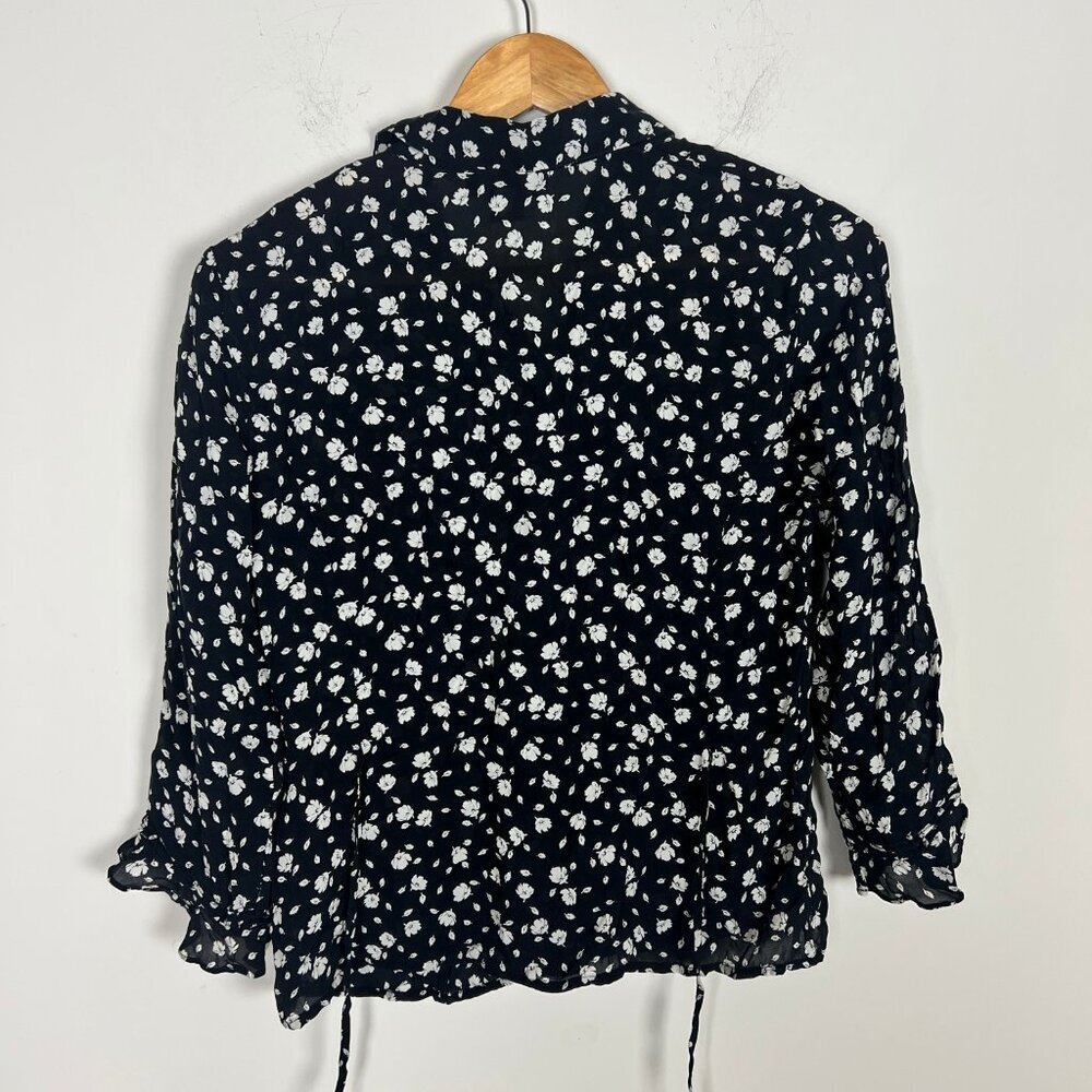 2/$20 Ann Taylor Silk Printed Top 4 - Picture 3 of 3